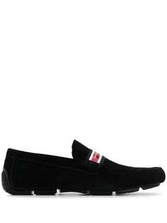 Calvin Klein logo band loafers
