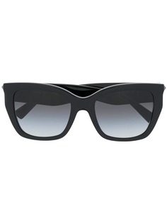 Valentino Eyewear солнцезащитные очки в квадратной оправе