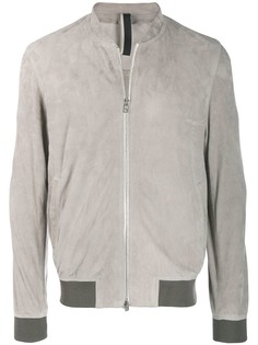 Low Brand куртка-бомбер с контрастной отделкой