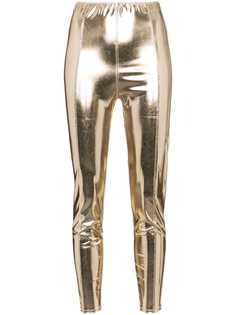 Lisa Marie Fernandez Karlie metallic leggings