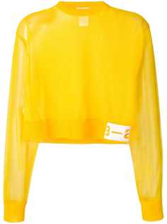 Artica Arbox cropped sheer sweater