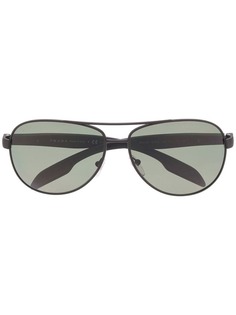 Prada Eyewear солнцезащитные очки-авиаторы