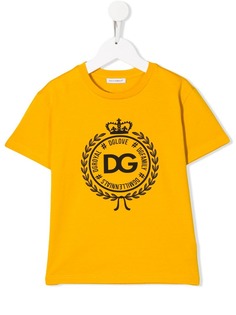 Dolce & Gabbana Kids футболка с логотипом