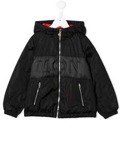 Moncler Kids пуховик с капюшоном