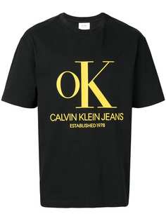 Calvin Klein Jeans Est. 1978 футболка с принтом логотипа