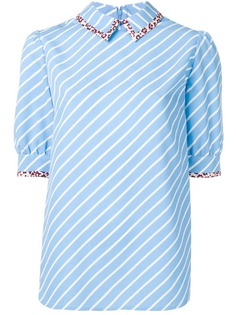 Essentiel Antwerp полосатая рубашка с короткими рукавами