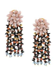 Heimat Atlantica hanging shell earrings