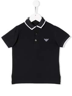 Emporio Armani Kids рубашка-поло с короткими рукавами и логотипом