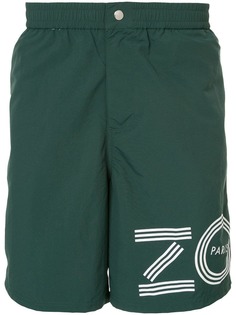 Kenzo шорты с принтом логотипа