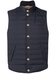 Brunello Cucinelli дутый жилет