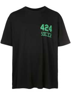 424 футболка с логотипом