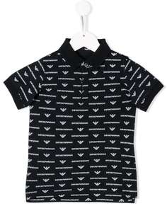 Emporio Armani Kids рубашка-поло с короткими рукавами и логотипом