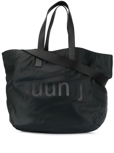 Juun.J сумка-тоут с логотипом