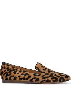 Veronica Beard Griffin leopard print loafers