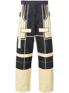 Craig Green брюки с геометричным принтом