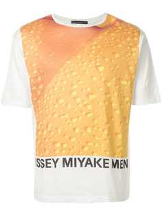 Issey Miyake Vintage футболка с логотипом