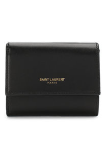 Кожаное портмоне Saint Laurent