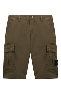 Хлопковые шорты Stone Island