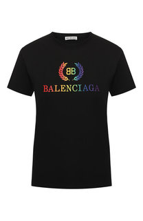 Хлопковая футболка Balenciaga
