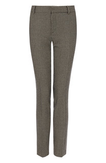 Шерстяные брюки прямого кроя со стрелками Ralph Lauren