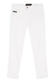 Белые джинсы Dolce&Gabbana Children