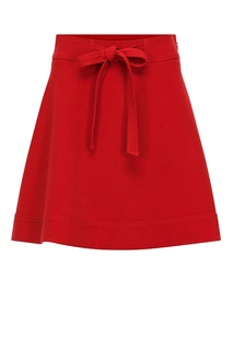 Красная юбка с завязкой Claudie Pierlot