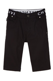 Черные шорты Givenchy Kids
