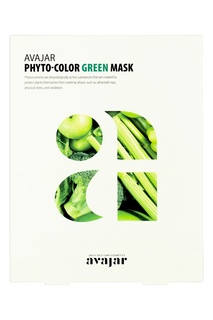 Avajar Phyto-Color Green Mask- 1 уп. 10 шт.