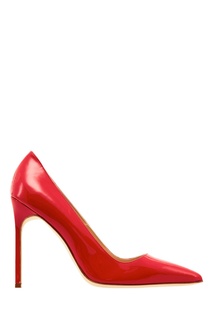 Лакированные туфли красного цвета BB 105 Manolo Blahnik