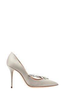 Серые туфли Nadira 105 Manolo Blahnik