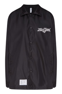 Черная куртка с логотипом ZIQ & Yoni