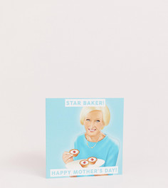 Эксклюзивная поздравительная открытка ко Дню матери с надписью star baker WACTT - Мульти