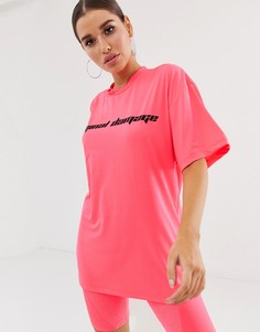 Oversize-футболка с логотипом Criminal Damage - Розовый
