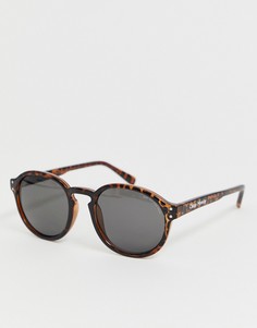 Круглые солнцезащитные очки в коричневой черепаховой оправе Cheap Monday Cytric - Коричневый