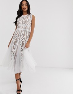 Платье миди Bronx & Banco - Белый