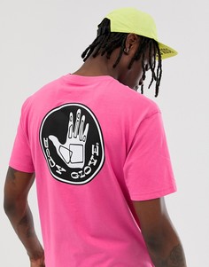 Розовая футболка с логотипом Body Glove Core - Розовый