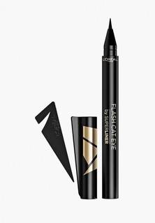 Подводка для глаз LOreal Paris LOreal с трафаретом Superliner Cat Eye, оттенок 01, черный