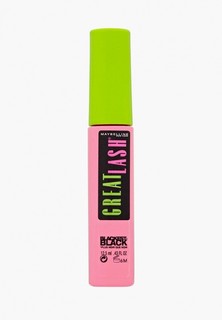 Тушь для ресниц Maybelline New York Great Lash чернее черного