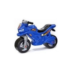 Каталка ORION TOYS Мотоцикл 2-х колесный, синий (ОР501С)