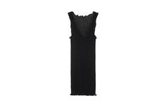 Wool and Silk Tubular Tank-Top - NERO - S - Intimissimi