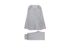 Длинная пижама из коллекции Floreal Kiss - GRIGIO MEDIO MEL. - S - Intimissimi