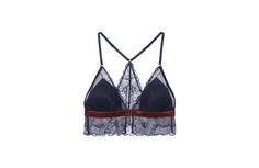 Бюстгальтер треугольник, коллекция Striped Flower - BLU NIGHT/HENNE - 70B - Intimissimi