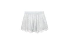 Кружевные шорты из тонкого хлопка Supima Cotton® - GR.MEL.LIGHT/GRIGIO - L - Intimissimi