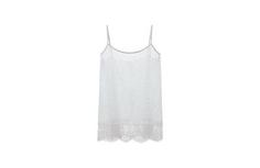 Топ с кружевом из тонкого хлопка Supima Cotton® - GR.MEL.LIGHT/GRIGIO - M - Intimissimi