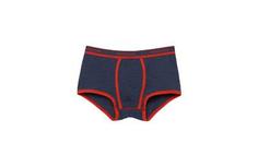 Боксеры из Эластичного Хлопка с Логотипом - BLU NAVY MEL./PAPRIKA - 6 - Intimissimi