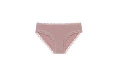 Трусики слип из хлопка и кружева - ROSA ANTICO - S - Intimissimi