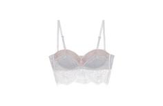 Бюстгальтер бандо суперпуш-ап Gioia, Garden Shades - ICE WHITE/PALE ROSE - 80B - Intimissimi