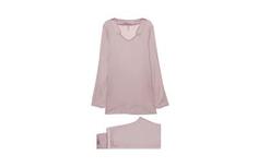Длинная пижама из атласа и жоржета - PALE ROSE - S - Intimissimi