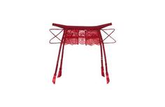 Пояс для чулок из коллекции Elegant Lace - ROSSO POMPEI - БЕЗРАЗМЕРНЫЙ - Intimissimi