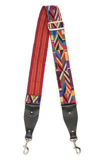 Ремень для сумки valentino garavani guitar с вышивкой native couture